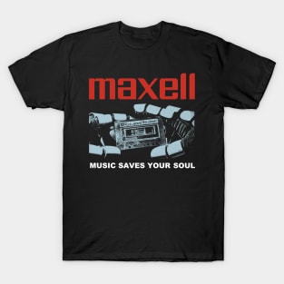 vintage retro 80s maxell T-Shirt